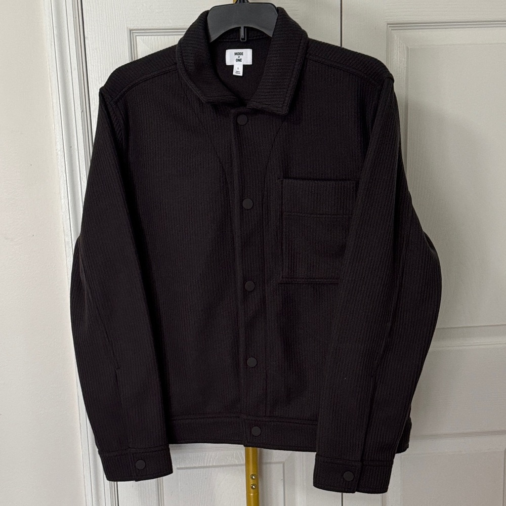 Mode Of One Men's Black Jacket
